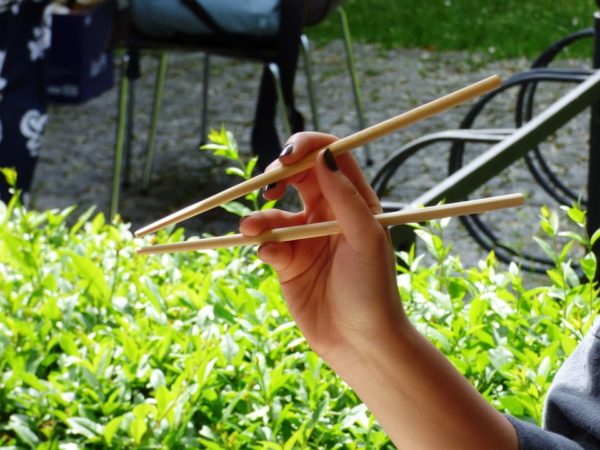 お箸で人を指してはいけない