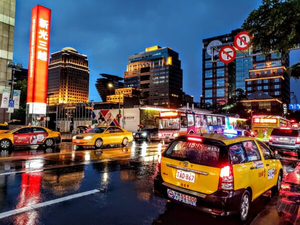 台湾のタクシー